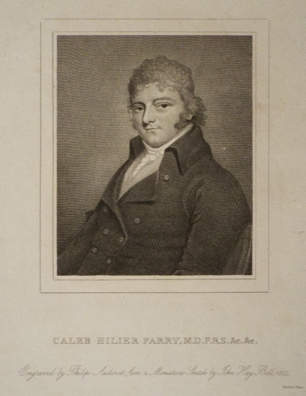 Print - Caleb Hilier Parry, M.D. F.R.S. &c. &c. - Audinet